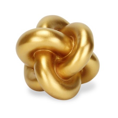 Cheung's Minyoro Gold Resin Chain Knot Sculpture