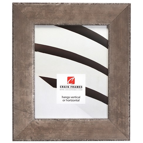 Patina 225 11x17 inch Distressed Silver and Black Picture Frame - image 1 of 4