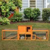 Indoor rabbit Cages, Rabbit Hutch rabbit Hutch Large Rabbit Cage, Metal Rabbit Houses, Rabbit Houses And Hideouts, For Guinea Pig Rabbit Hideout - 3 of 4
