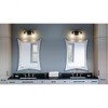Quoizel Lighting Thoresby 2 - Light Vanity in  Matte Black - 2 of 4
