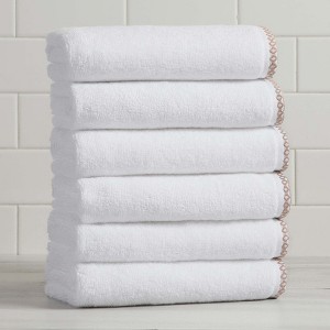 Boho Border Cotton Quick-Dry Towel Set - Great Bay Home - 1 of 4