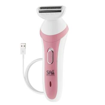 Spa Sciences ZIVA Rechargeable Lady Shaver and Bikini Trimmer