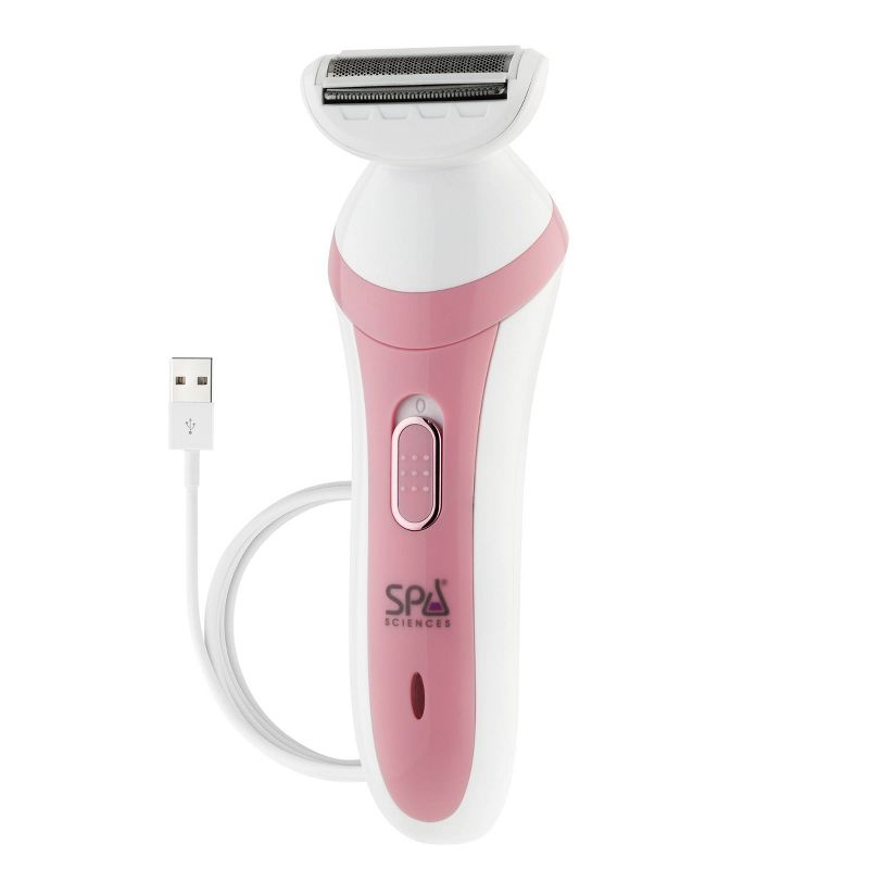 Spa Sciences ZIVA Rechargeable Lady Shaver and Bikini Trimmer, 1 of 12