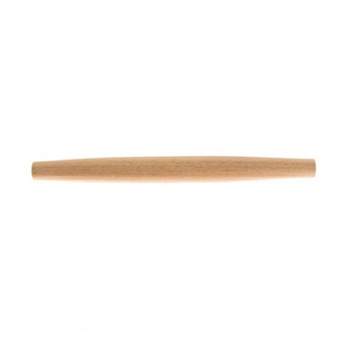 Winco French Rolling Pin, Tapered, Wood, 20" L