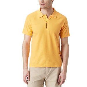 BASS OUTDOOR Mens Hiker 1/2 Zip Polo Shirt - 1 of 2