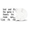 Charli XCX - Brat And It's The Same But There's Three More Songs So It's Not (Colored Vinyl White) - 2 of 2