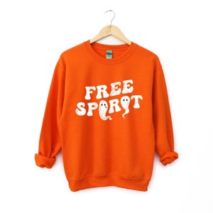 Simply Sage Market Free Spirit Ghost Distressed  Sweatshirt - 1 of 4