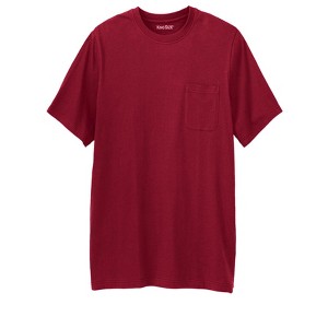 KingSize Shrink-Less Lightweight Longer-Length Crewneck Pocket T-Shirt - 1 of 4