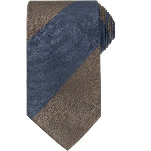 INSPIRE CHIC Men's Striped Regular Contrast Color Necktie - 1 of 4
