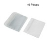 Unique Bargains 10 Pieces Clear Plastic Business Badge Credit Card Holder Case for Staff - 2 of 4
