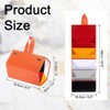 Unique Bargains Foldable PU Leather Sunglasses Eyewear Accessories Organizer - 2 of 4