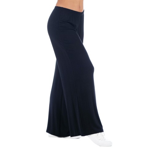 Palazzo Pants, Women's Rayon Jersey Flow Pants