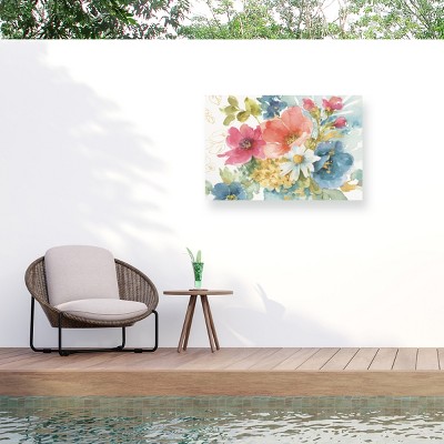 Lisa Audit My Garden Bouquet I Outdoor Canvas Art