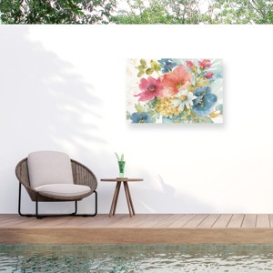 Lisa Audit My Garden Bouquet I Outdoor Canvas Art - 1 of 4
