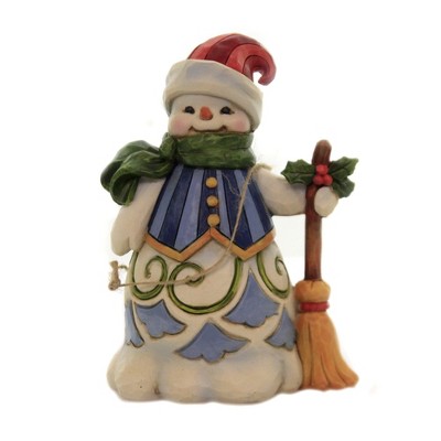 Jim Shore 5.0" Cute Cozy Ready For Christmas Pint Sized Heartwood Creek  -  Decorative Figurines