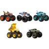Hot Wheels Monster Trucks Crash Crew, 5-Pack of 1:64 Scale Toy Trucks - 4 of 4