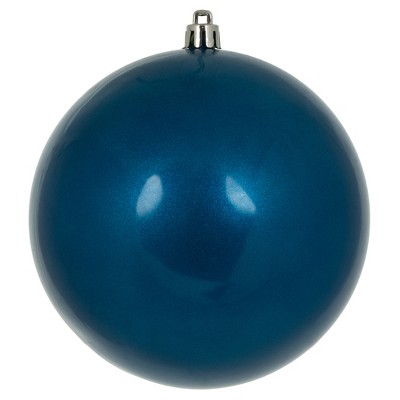Vickerman Blue Ball Ornament