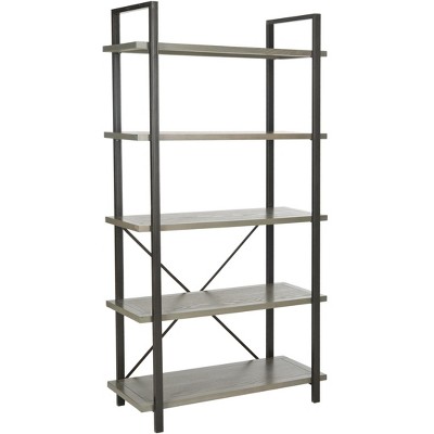 Chantel Ash Grey 5-Tier Industrial Etagere