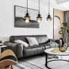 Metal Cage Pendant Lamps Vintage Rustic Pendant Light With Adjustable Length Farmhouse Caged Hanging Lamp E26 Base Bulb Not Included-The Pop Home - 3 of 4