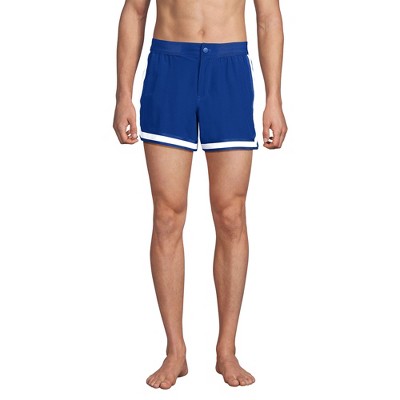 Lands' End Men's 5" Quick Dry Striped Pull on Board Short