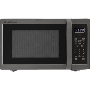 Sharp SMC1452CH 1.4 Cu. Ft. Black Stainless Countertop Microwave - 1 of 4