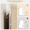 Drawer Dresser for Bedroom, Natural 5 Chest of Drawers Tall with Large Drawers Storage, Modern Dresser Organizer for Living Room, , Entryway - 3 of 4