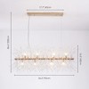 Rennnsan Norellia 19"W-36"W Sputnik Dandelion Crystal Modern Glam Dimmable Chandelier - 3 of 4