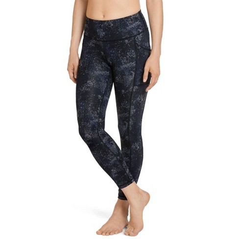 Jockey Women's 360 Stretch Performance 7/8 Legging M Blue Velvet Print :  Target