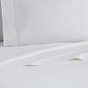 Micro Flannel Shavel Durable & High Quality 2-Piece Exclusively Printed Luxurious Pillowcase 21 x32" Standard/Queen - White - 4 of 4