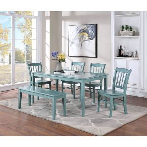Set of 2 Colorado Wood Dining Chairs - Boraam - 1 of 4