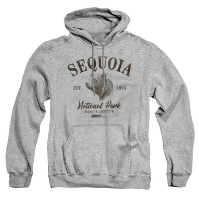 Men's Sequoia National Park Black Bear Icon Pull-Over Hoodie