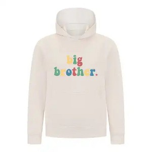 Everyday Kids Big Brother Boys Pullover Hoodie – Colorful Sibling Sweatshirt - 1 of 4