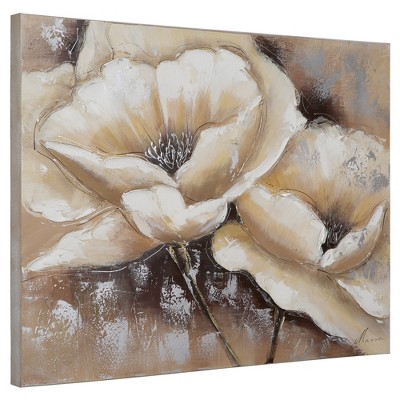 Yosemite Home Decor FCC4812-1 Full Bloom 1 Painted Wall Art