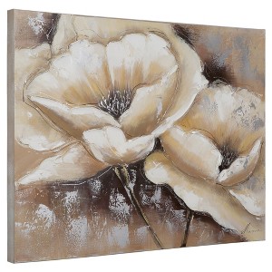 Yosemite Home Decor FCC4812-1 Full Bloom 1 Painted Wall Art - 1 of 4