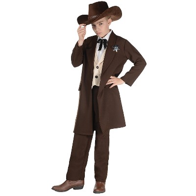 Boy's Old West Sheriff Costume - Small