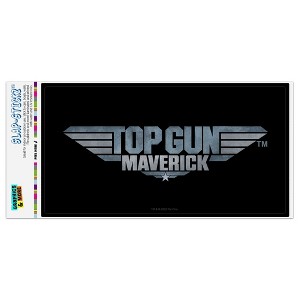 Top Gun Maverick Logo Automotive Bumper Sticker - 1 of 4