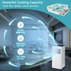 Costway 8000 BTU Portable Air Conditioner 3-in-1 Air Cooler with Fan Dehum Sleep Mode - 2 of 4