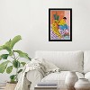 15" x 21" Boho Wildcat Patterns Animals Framed Wall Art Print Orange - Wynwood Studio: Modern Decor, Digital Art - 4 of 4