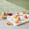 Plastic Rectangle Cupcake Carrier Clear/white/gray - Figmint™ : Target