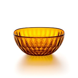 Guzzini Vanity 11.8" Acrylic Serving Bowl - BPA Free, Stackable, Dishwasher Safe, Italian Made from Plant-Based Acrylic Crystal - 212 Oz - 1 of 4
