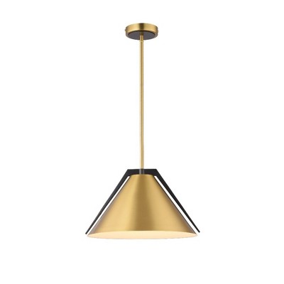 Artcraft Lighting Baltic 1 - Light Pendant in  Brass/Black