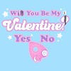 Men's Ouija Will You Be My Valentine? Yes or No? T-Shirt - 2 of 4