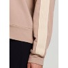 RBX Active Women's Ultra Lightweight Soft Cotton Blend French Terry Crewneck Sweatshirt with Crochet Trim - 4 of 4