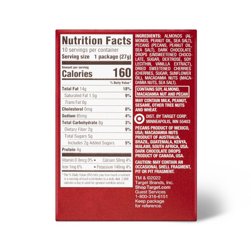 Keto Friendly Nutty Chocolate Cherry - 10ct - Favorite Day&#8482;, 4 of 5