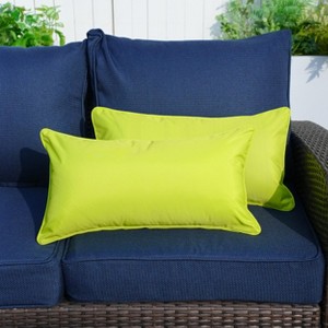 Moda Furnishings Outdoor Reversible Throw Pillow (Set of 2) - 1 of 4