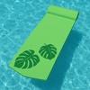 California Sun Luxury Vinyl-Dipped Pool Float with Built-in Pillow – Soft Closed-Cell Foam Lounger for Adults, Unsinkable Water Mat - 4 of 4