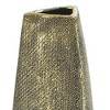HomeRoots 47" Gold Tapered Ceramic Floor Vase - 4 of 4