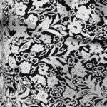 black paisley ditsy