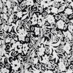 black paisley ditsy