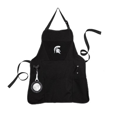 Grill Apron, Black, Michigan State University